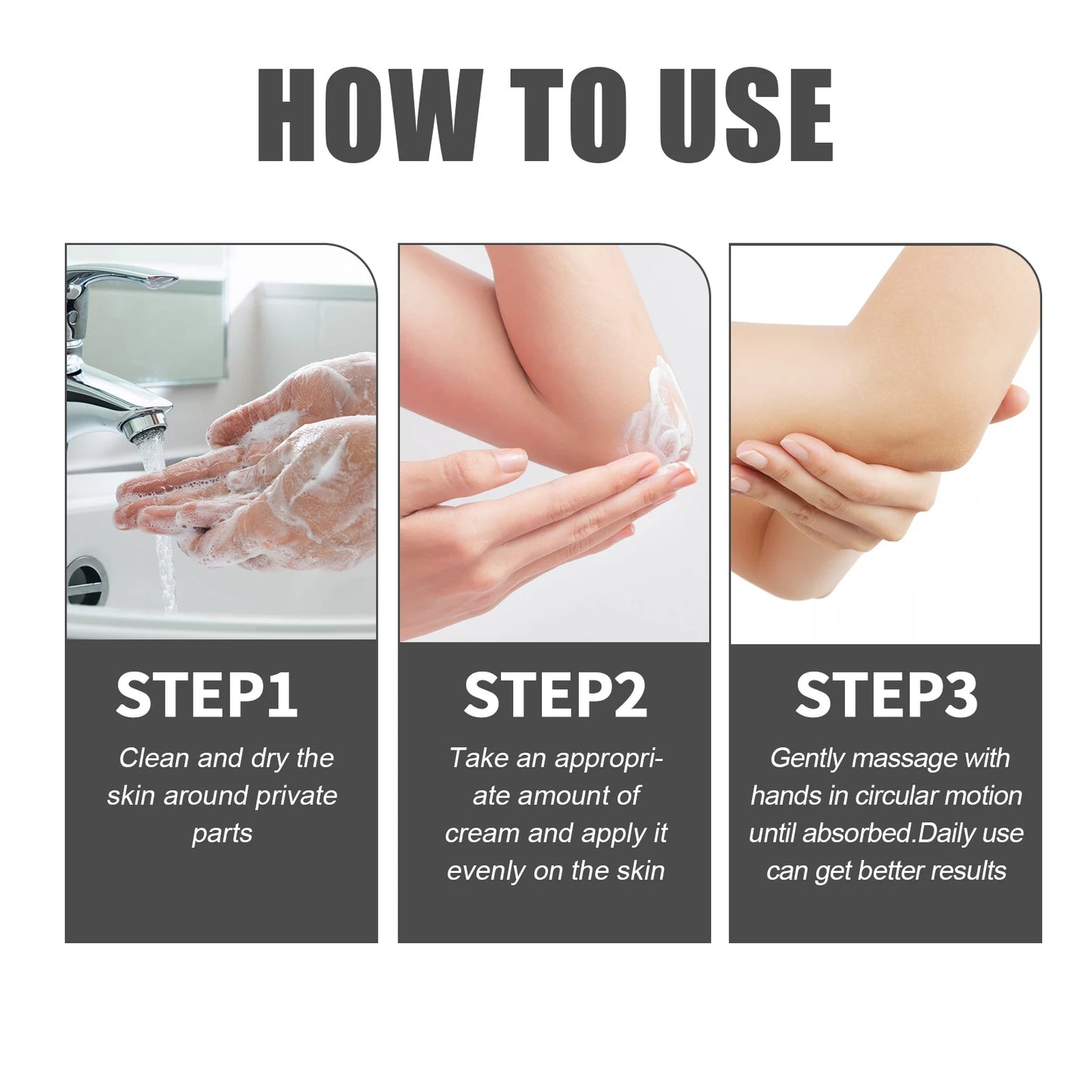 Brightening Body Cream for Underarms and Inner Thigh Moisturizer with Niacinamide and Vitamin C to Even Skin Tone 30Ml