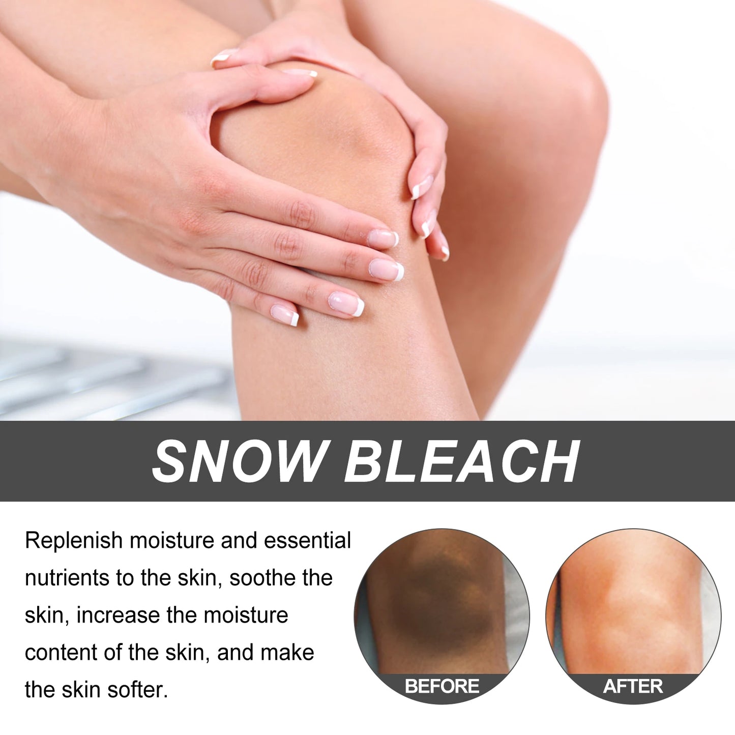 Brightening Body Cream for Underarms and Inner Thigh Moisturizer with Niacinamide and Vitamin C to Even Skin Tone 30Ml