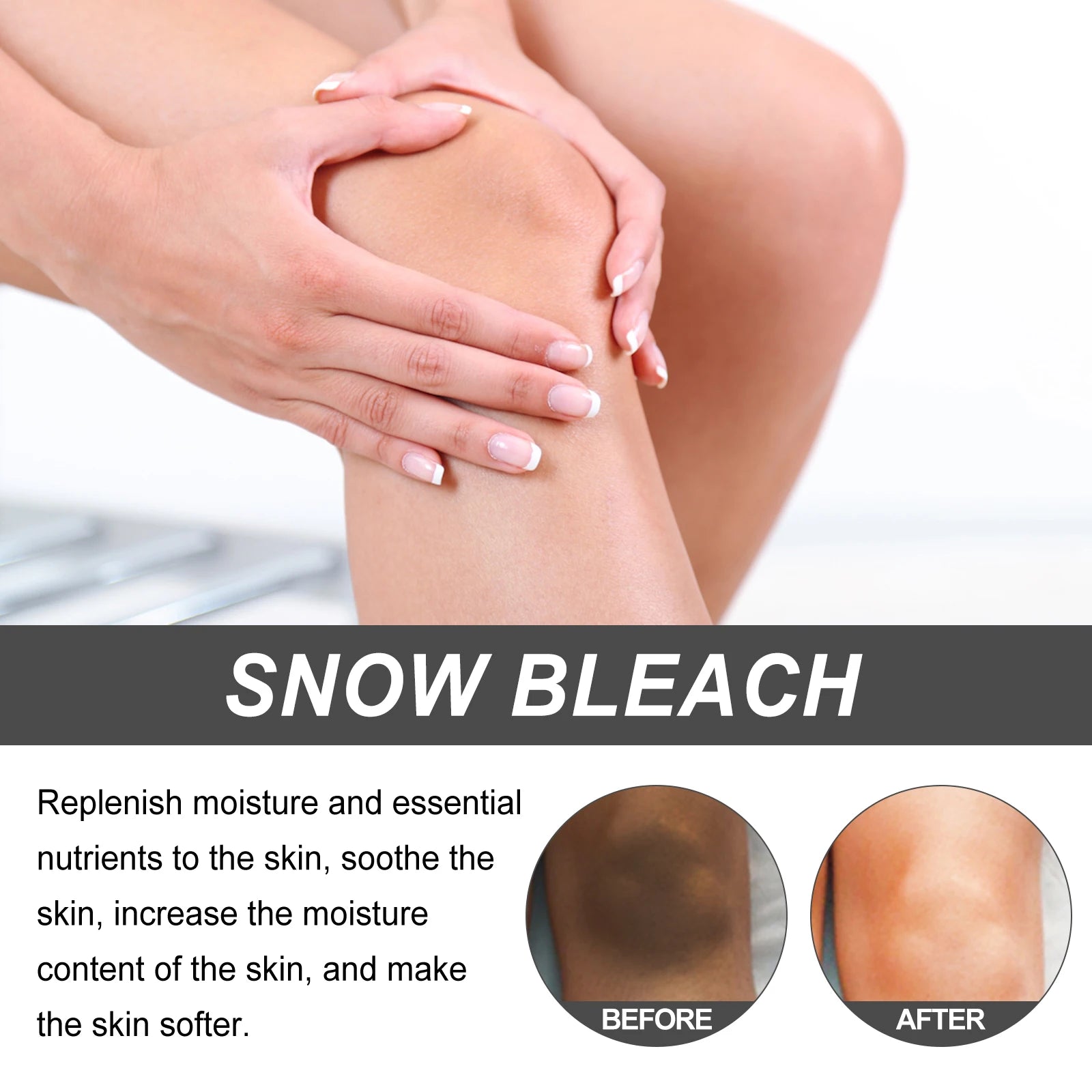 Brightening Body Cream for Underarms and Inner Thigh Moisturizer with Niacinamide and Vitamin C to Even Skin Tone 30Ml
