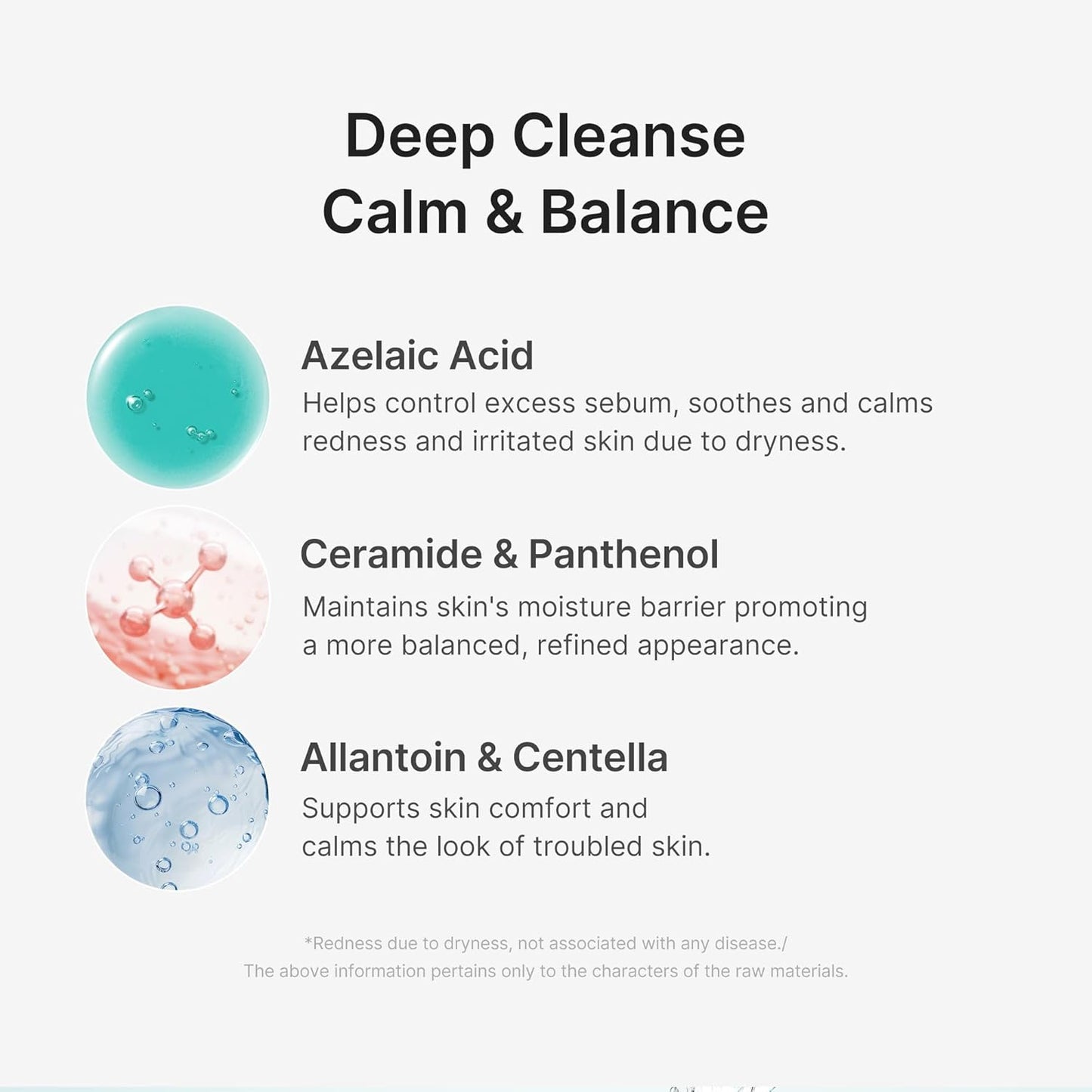 Facial Cleanser Azelaic Acid Capsule Foam Cleanser | Soothing Daily Cleansing Foam for Troubled Skin & Excess Sebum Control | Korean Skincare, 4.23 Oz